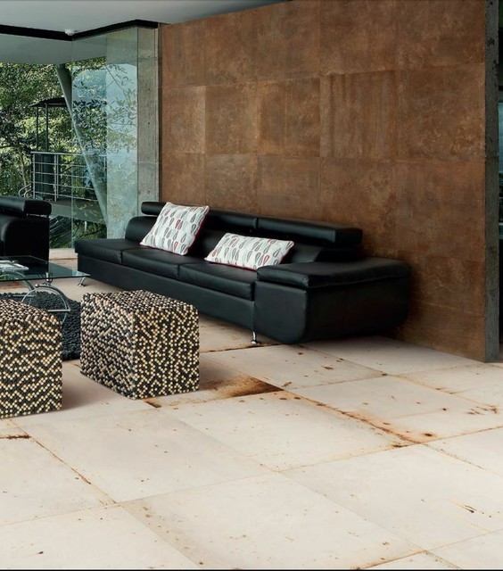 Ergon Fliesen Italien Ergon Metal Style Corten 80x80 Cm 807E2R Metall