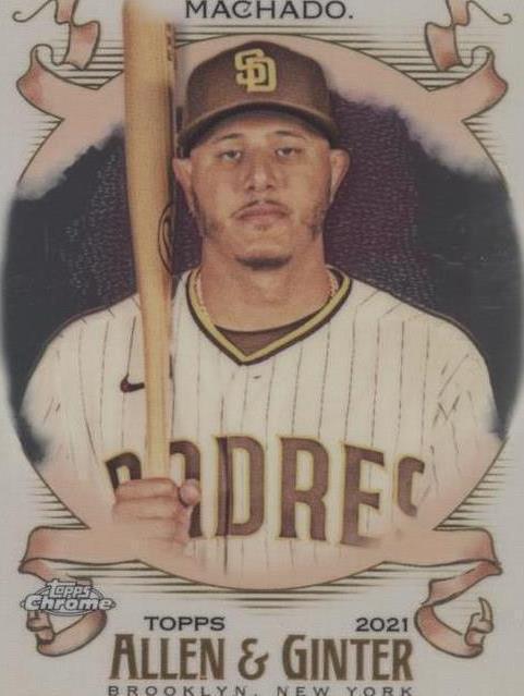 2021 Topps Allen & Ginter Chrome - Manny Machado #6 - 1 of 1