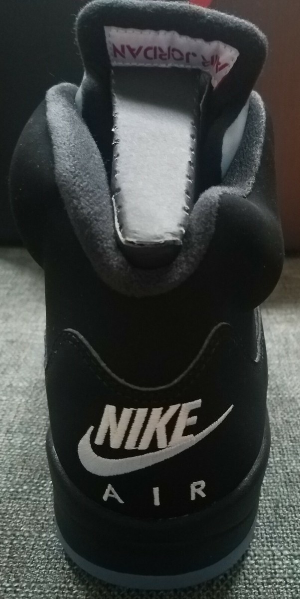 Nike Air Jordan 5 ブラック/グレー 2016年 Nike Air Jordan 5 Retro OG Black Metallic 2016 US 10 Brand
