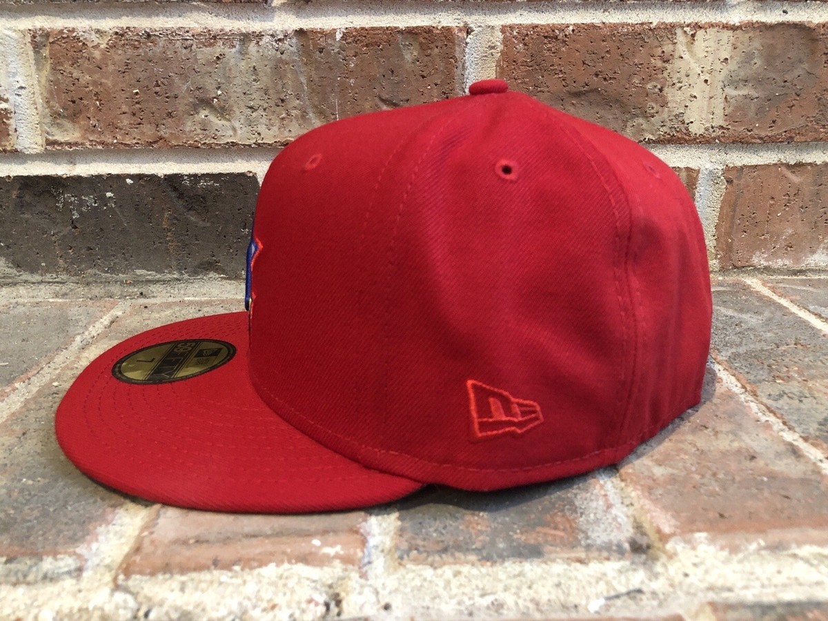 New Era 7 Seattle Mariners 50th All Star Game Patch 80s Red Fitted
