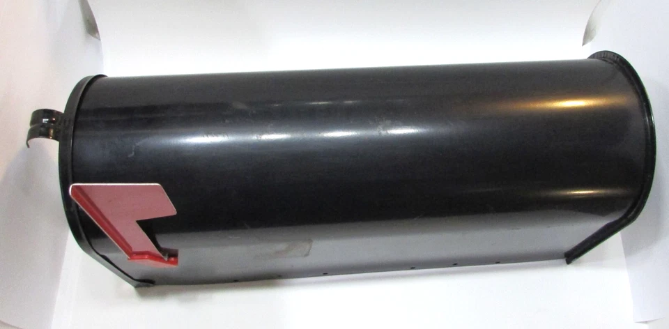 Classic Large Black Steel RFD Rural Route U.S. Mail Delivery Mailbox FREE SHPG! - Image 2 of 4