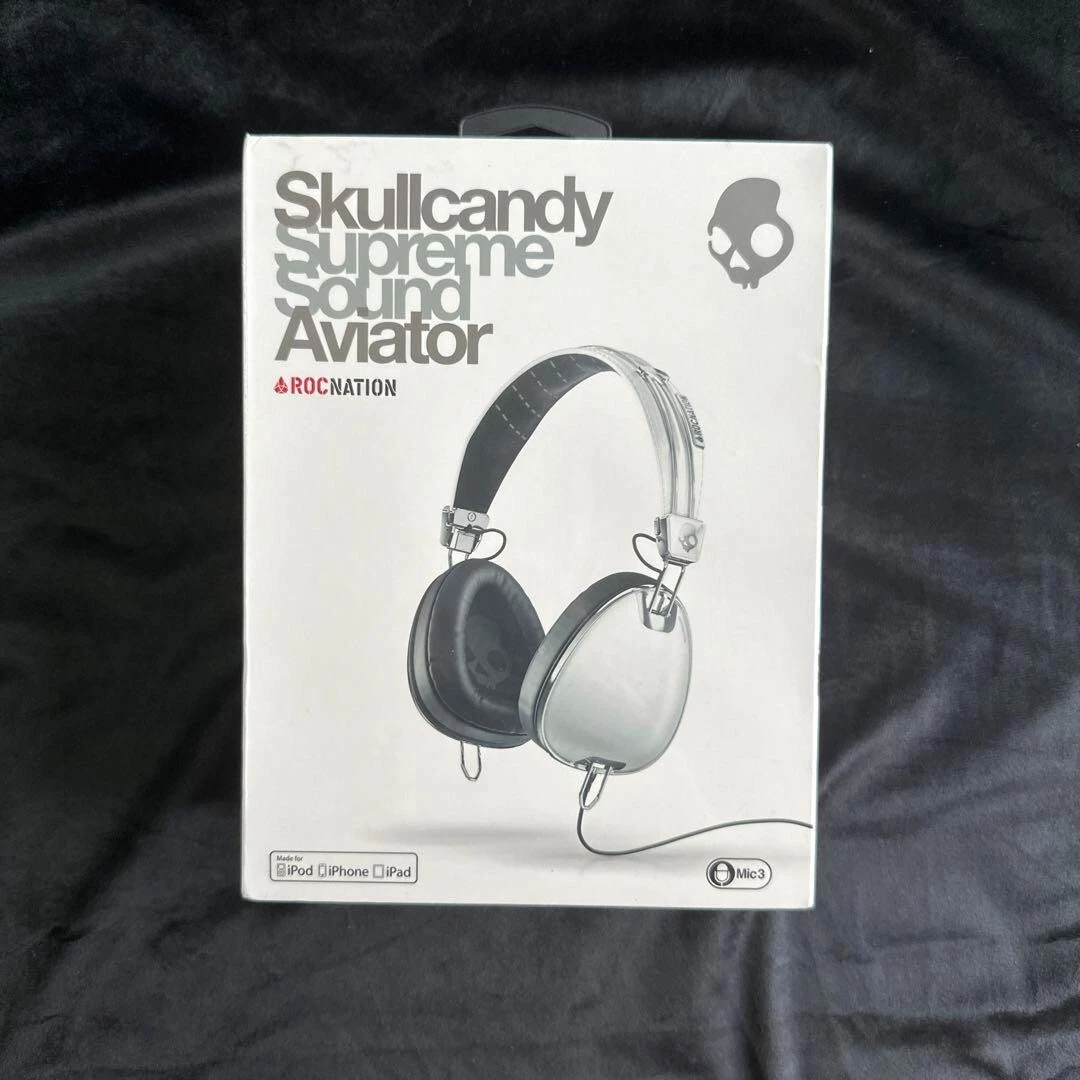 Casque filaire Skullcandy Supreme Sound Aviator NEUF