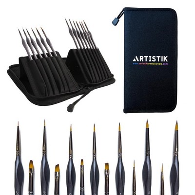 Miniature Paint Brushes Set of 13, Detail Brushes for Acrylic,  Kitchen