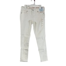 Cat Jack Girls Skinny Adjustable Waist Jeans, White, Size 12 Plus, NWT