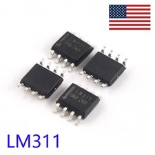 10pcs LM311 Voltage Comparator IC High Speed Open Collector Output SOP-8 SMD