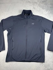 Arc’teryx Kyanite Lightweight Full Zip Fleece Jacket Navy Men’s Size Large