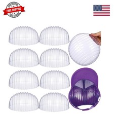 10 Pcs Hat Shaper Baseball Cap Holder Set Plastic Clear Hat Display Stand Inn...