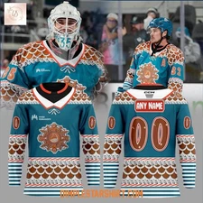 Personalized San Jose Barracuda Teddy Bear Toss 2025 Hockey Shirt All Printed