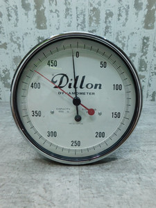 Dillon AP Mechanical Dynamometer, 500 lb Capacity, 2 lb Division. 10" Face