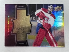 2020-21 UD SPx Finite Gold CAREY PRICE /299 Montreal Canadiens Card# SF-16