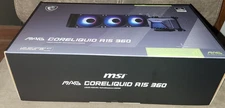 MSI MAG CORELIQUID A15 360 AIO Liquid Cooler ARGB LGA 1700/1851, AMD AM4/AM5