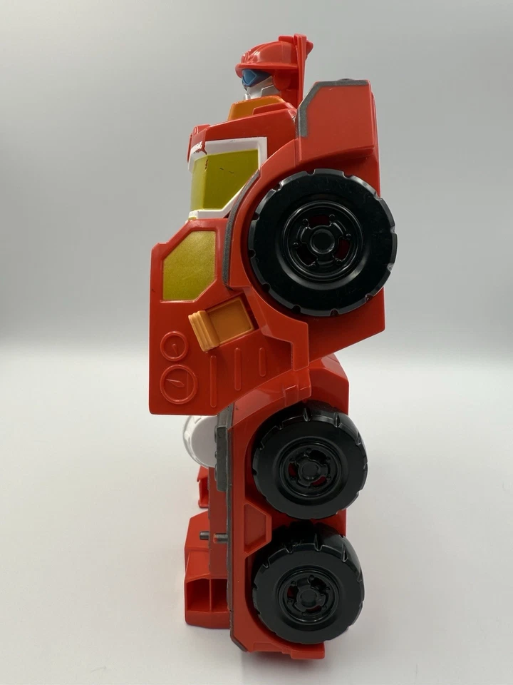 Фигурка Playskool Heroes Tranformers Rescue Bots Heatwave 9,5 дюйма пожарная машина - Изображение 4 из 4