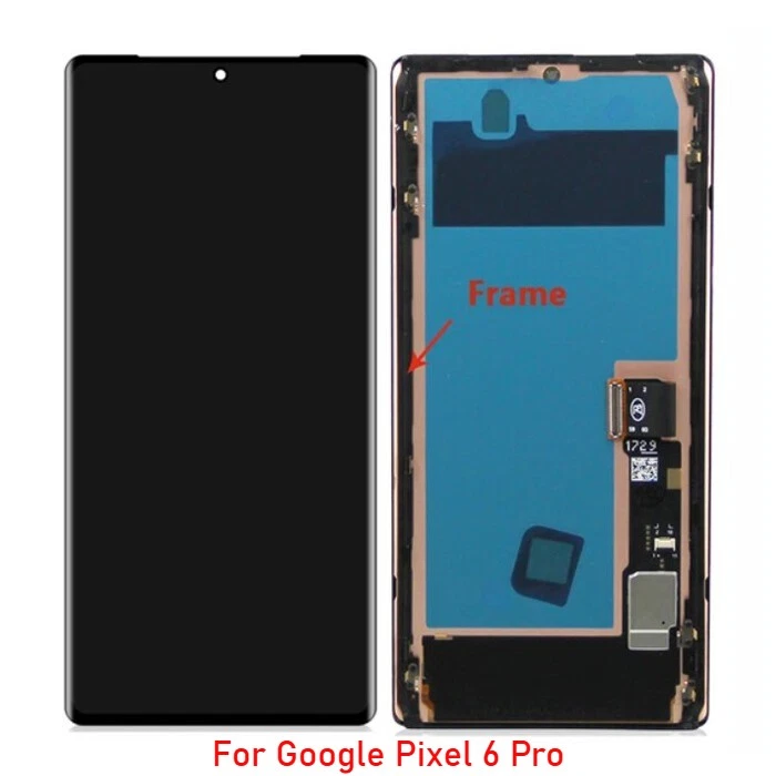 LCD Display+Touch Screen W/Frame For Google Pixel 3 3AXL 4XL 4A 4G 5G 5 5A 6 pro - Image 2 of 4