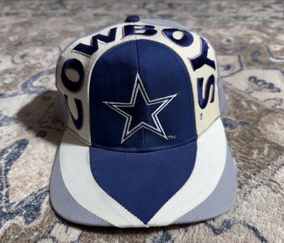 Casquette Vintage Dallas Cowboys Snapback - Logo Script Eastport - Bleue, Taille Unique