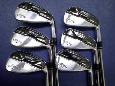 Callaway Eisensatz EPIC MAX FAST 6.7.8.9.P.A NS PRO Zelos 7 Flex S