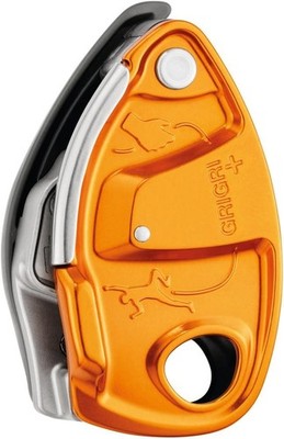 Petzl GRIGRI 2 PLUS Climbing Belay Device - D13AAG (Orange)