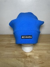 Columbia Sportswear Fleece Omni Heat Hat Beanie Winter Blue Youth L/XL RN 69724