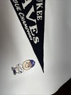 1958 Vintage Milwaukee Braves Baseball Mlb 11.5x29 Pennant Banner Hank Aaron — photo 6