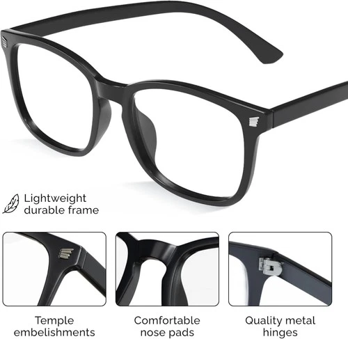 High Tech Blue Light Glasses - Advanced 99% Blue Light Blocking
