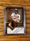 2025 Topps Series 2 Ronald Acuna Jr game worn sick patch and on card auto /25