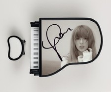 Taylor Swift Autographed Signed Custom Toy Mini Piano Tortured Poets Dept ACOA