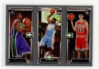 2003-04 Topps Rookie Matrix #113 T.J. Ford / Carmelo Anthony /Hinrich H10