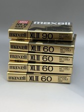 Maxell High Bias XLII 60 Cassette Tapes SEALED Lot x4  90