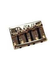 Bass bridge, 4 strings, gold finish, bright and optimized