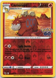 Camerupt 014/078 Pokémon GO Reverse Holo
