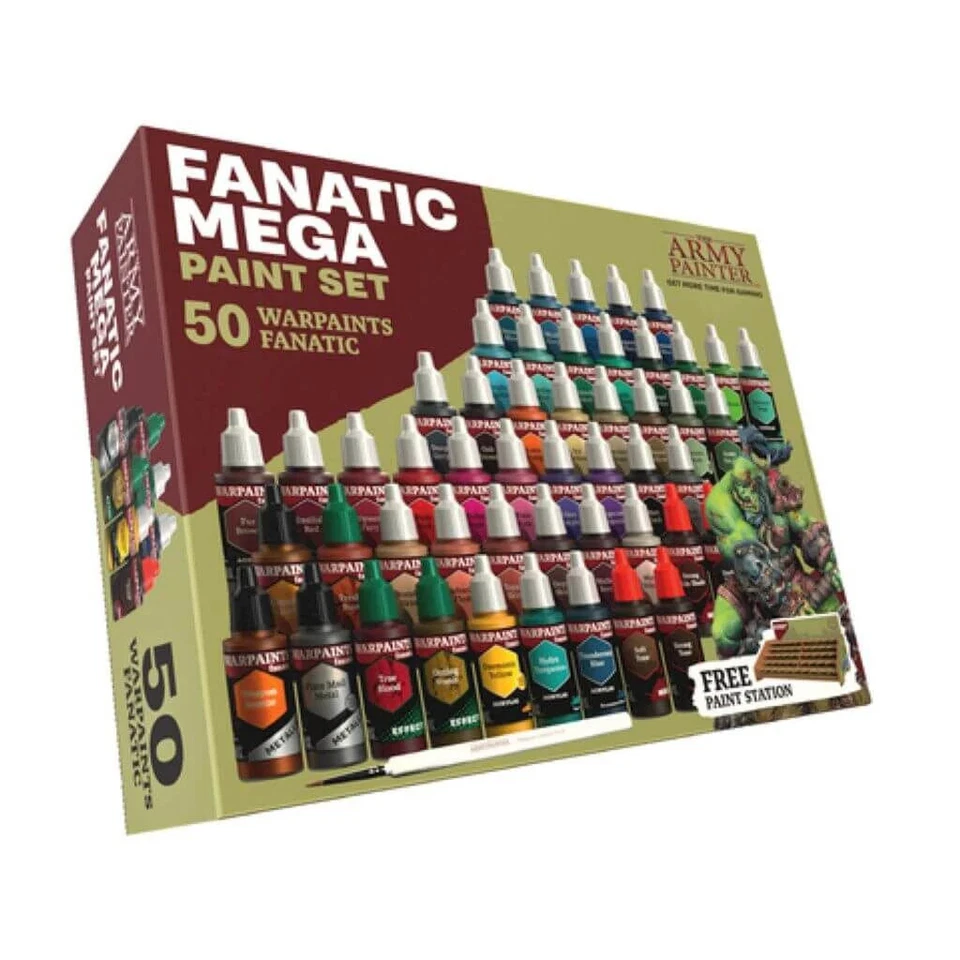 The Army Painter Warpaints Fanatic Mega Set | Neu | Farbe Paintset