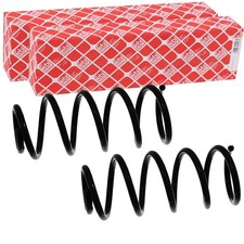 2X FEBI BILSTEIN FAHRWERKSFEDERN HINTEN PASSEND FÜR MINI MINI LINKS+RECHTS