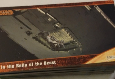 Star Wars Non-Sport Trading Card Lot Multiple Cards In the Belly of the Beast