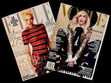 ⭐️GWEN STEFANI⭐️ Elle 2009 & Vogue 2013 Magazines ➡️ BRAND NEW/MINT‼️