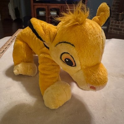 Simba Disney The Lion King Just Play 13'' Cub Plush Stuffed Animal Toy Yellow