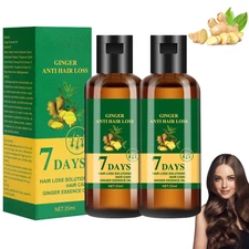 Lidoria Ginger Anti Hair Loss 7 Days, Hair Growth Oil, Repair Damaged Hair for S