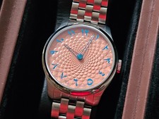 Orologio automatico Batavi Atelier 'Salmon' raro, micromarca