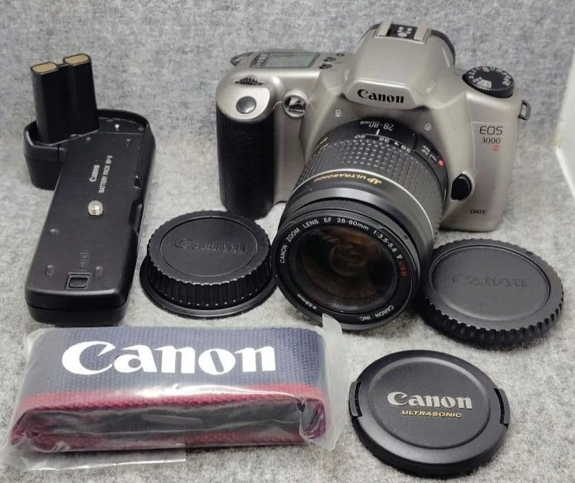 Canon EOS 3000N DATE シグマレンズ付き Canon EOS 3000 Film Cameras for sale | eBay