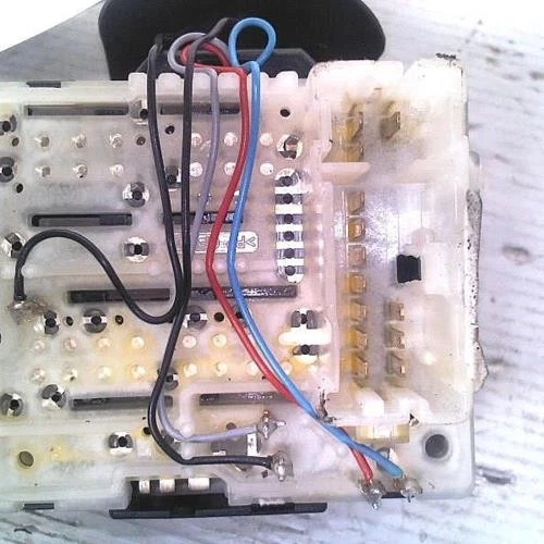 Commodo d'essuie glaces RENAULT CAPTUR 1 phase 1 255675887R - Photo 3/4