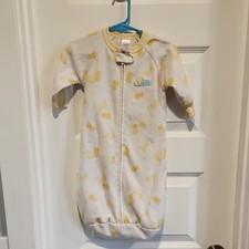Carter's Yellow and White Sleep Sacks with Cheerful Polka Dots