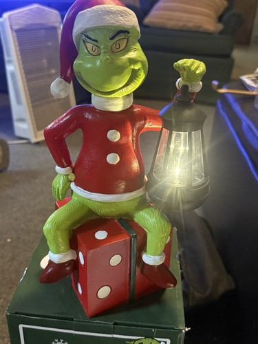 Grinch Resin Outdoor Night Light