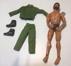 New ListingVINTAGE GI Joe Figure 1976 Adventure Team TALKING COMMANDER RESTRUNG W/ UNIFORM