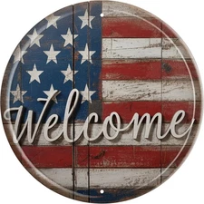 Funny Retro Wall Metal Tin Sign Decor - 8x8 Inches for Home or Office