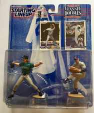 97 Starting Lineup MLB Classic Doubles Mariners Randy Johnson Rangers Nolan Ryan