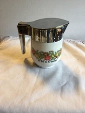 Vintage Corning Ware Gemco Creamer Pitcher Put A Cream U.S.A.