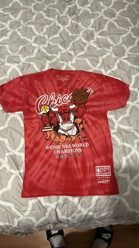 Mitchell & Ness Hardwood Classic NBA Chicago Bulls Retro Mens Medium T-Shirt