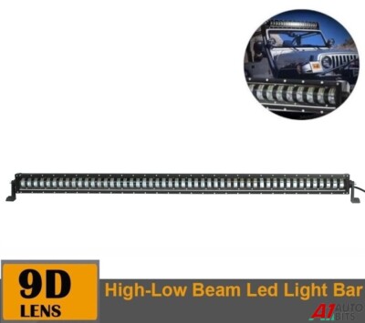 54'' LED Lichtleiste Hi-Low Spot Beam Arbeitslampe 9D 12V/24V 4X4 SUV ATV 32000Lm