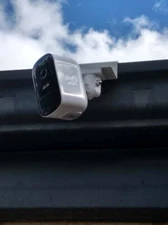 HOLACA Weatherproof Gutter Mount for EufyCam 3/3C/2C Camera,Arlo Pro4,Arlo Ultra