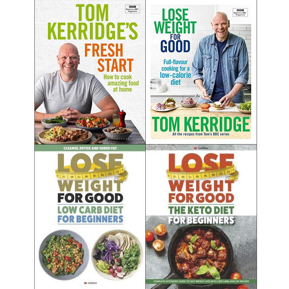 Fresh Start, Lose Weight for Good,Low Carb, Keto Diet 4 Books Collection Set NEW