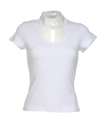 KUSTOM KIT Damen Shirt Stehkragen mit rundem Dekolletè Kurzarm 755 NEU 
