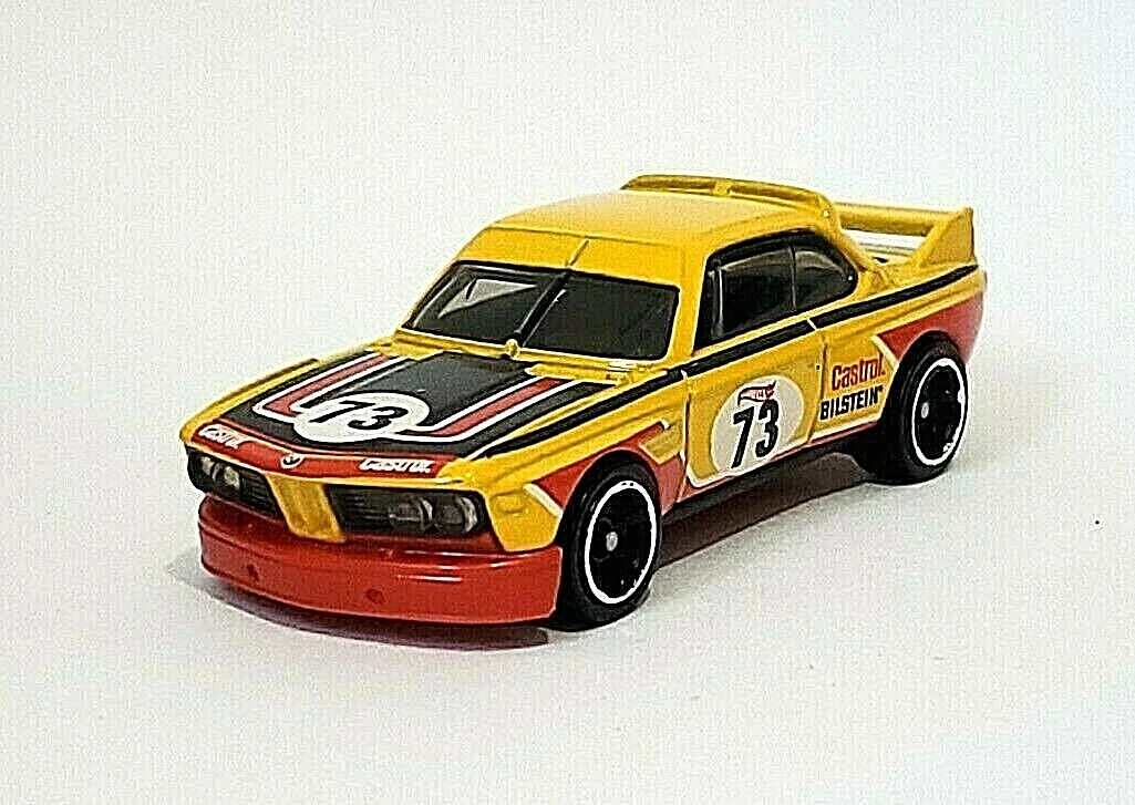 2022 Hot Wheels Loose 73 BMW 3.0 CSL RACE CAR 34 250 HW R R 2 10 Yellow
